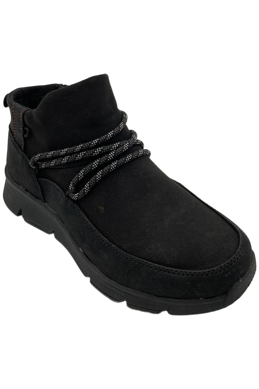 Ryka Women's Charisma Water-Resistant Lace-Up Ankle Boots Black - Wide